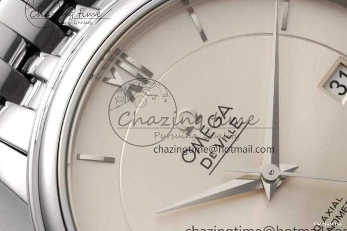 0506 Bright De Ville SS DIWF 1:1 Best Edition Silver Dial SS Markers on SS Bracelet MIYOTA 7848